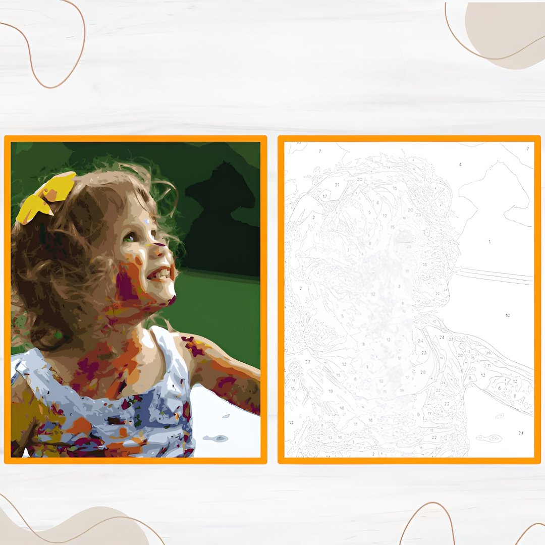 Personalized Color by Number Pages, Paint by Number, Digital, Procreate, Printable, Gift For Adult, Kid, Him and Her, Family, Homeschool