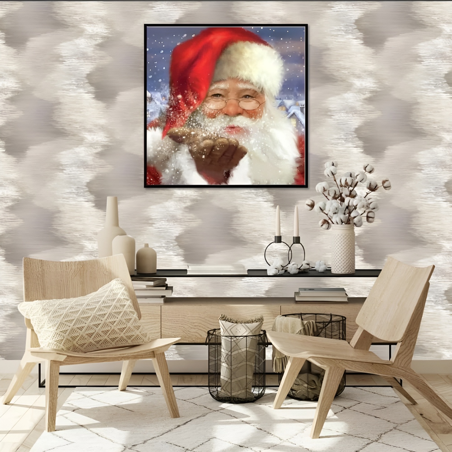 5D Santa Claus Diamond Art Painting Kits