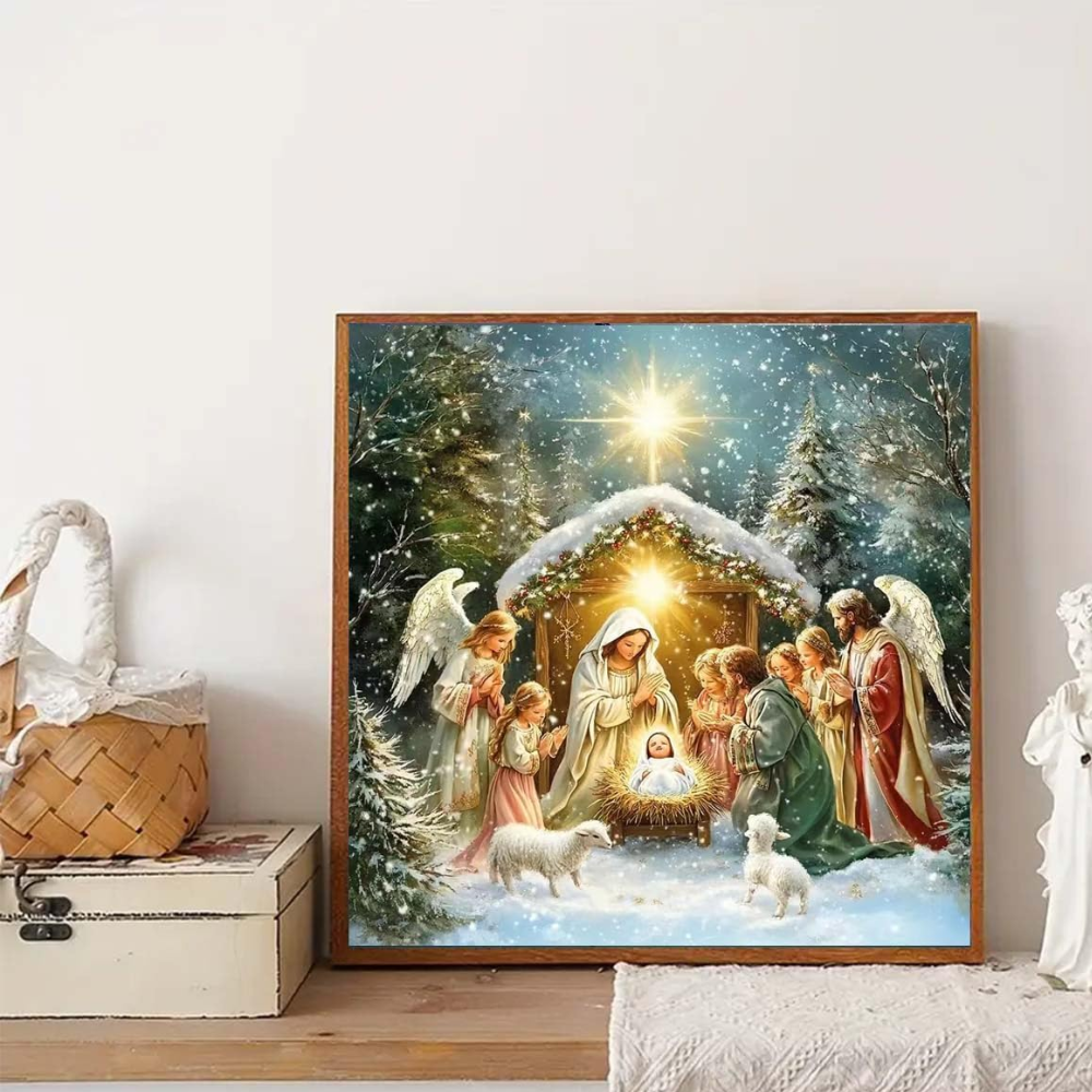 Santa Claus Themed Diamond Art Painting Kit