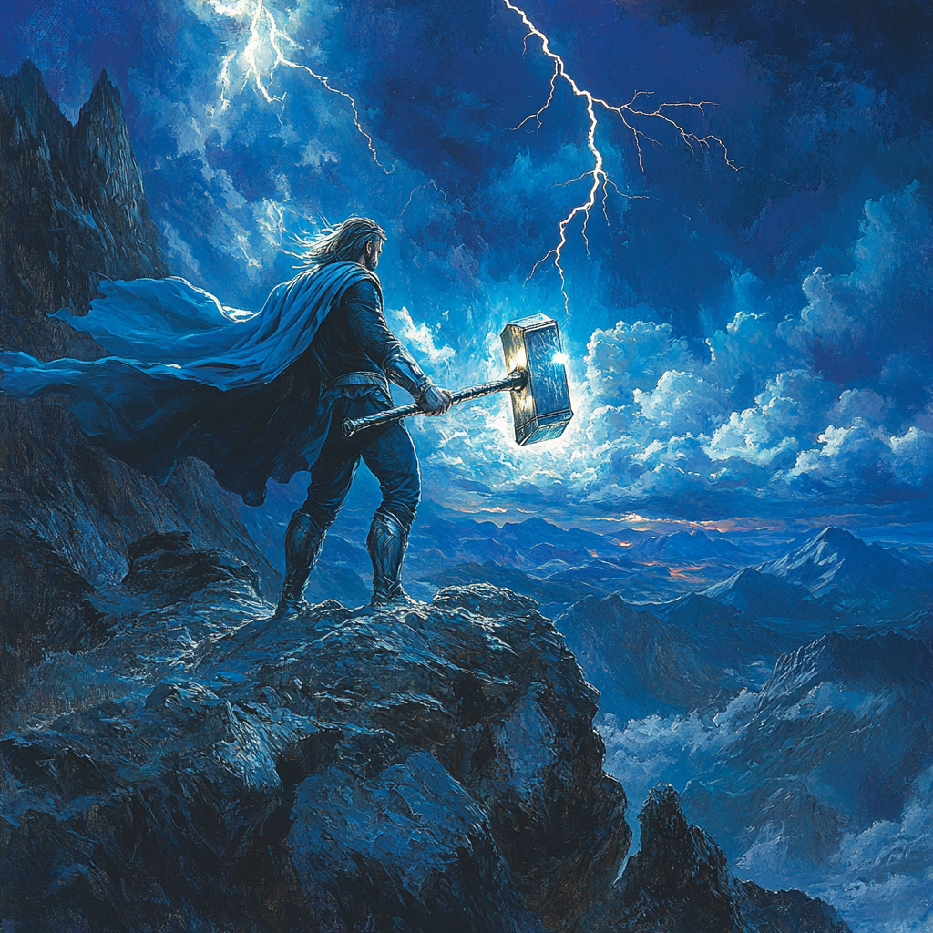 Chris Hemsworth: Echoes Of The Thunderborn Voyager Paint by diamonds kits