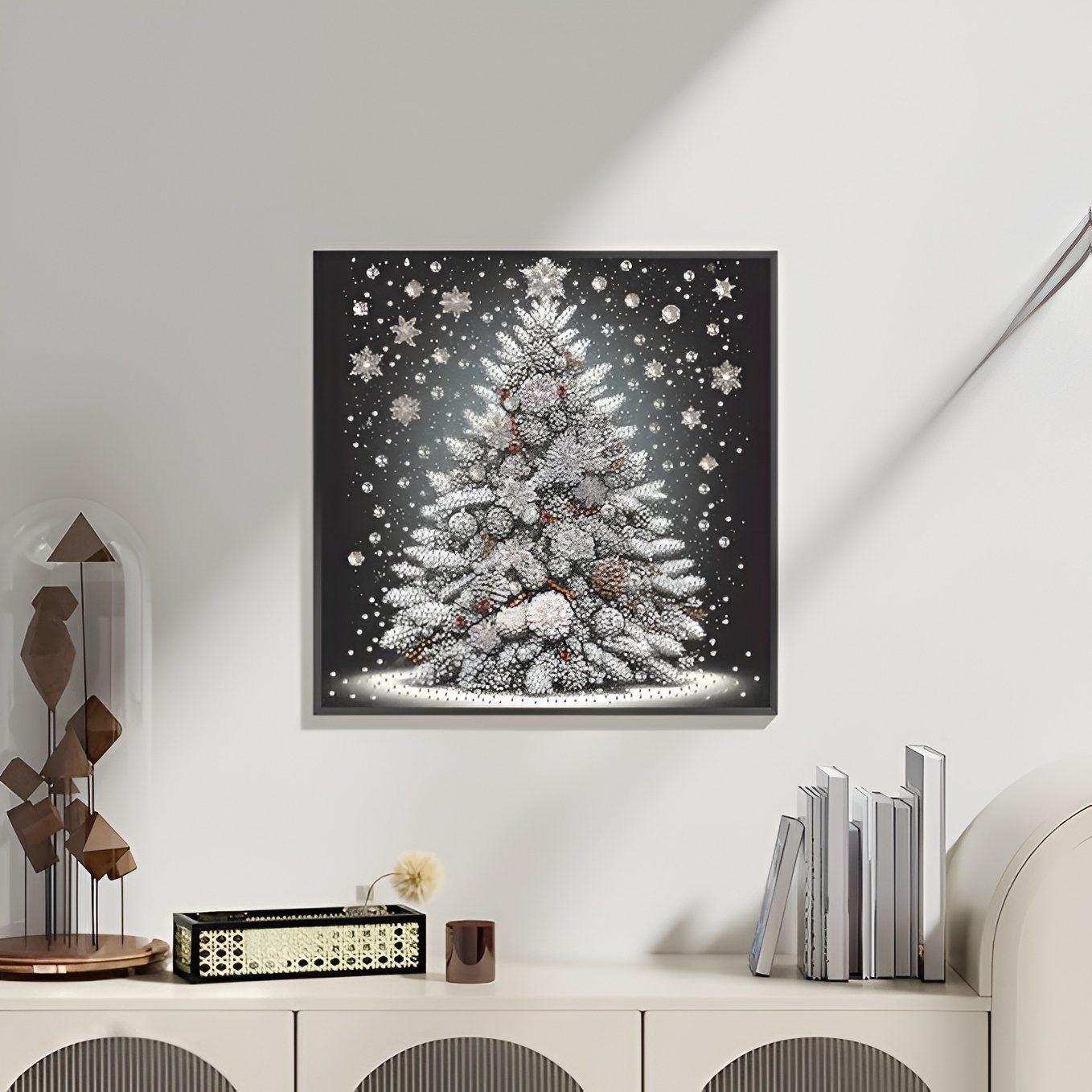 5D Christmas Deer Diamond Painting Art Kit