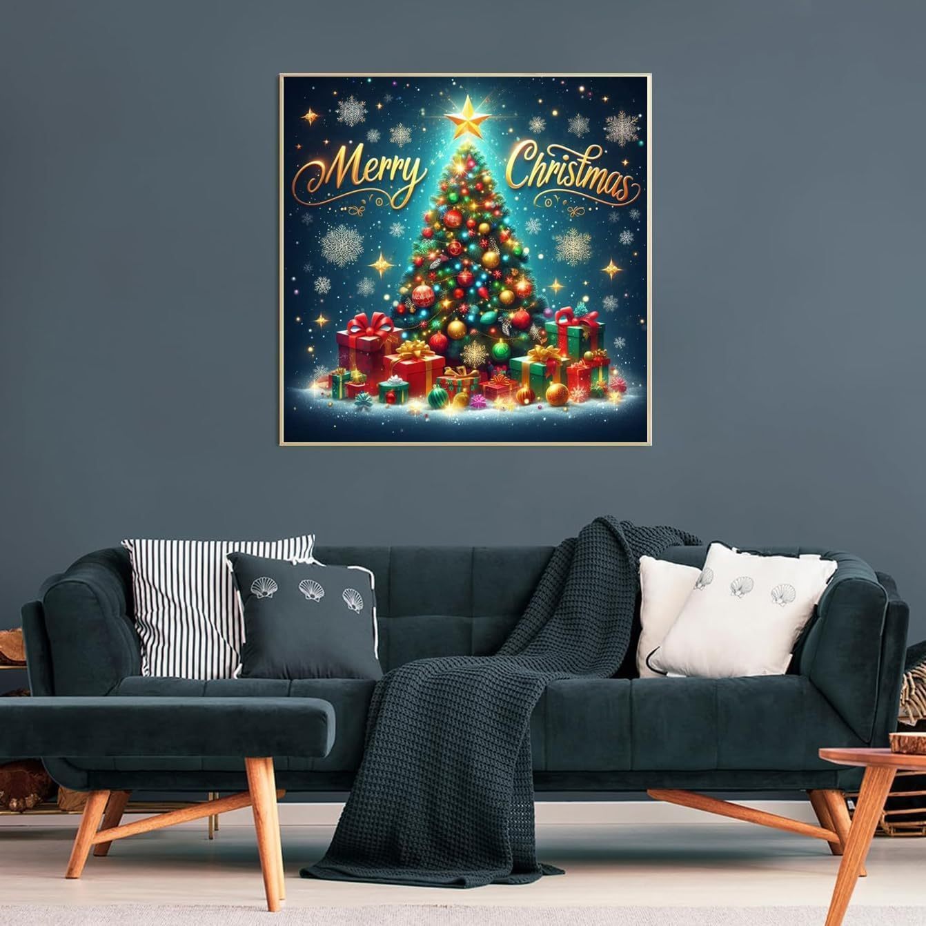 Merry Christmas Diamond Painting Kit for Adults