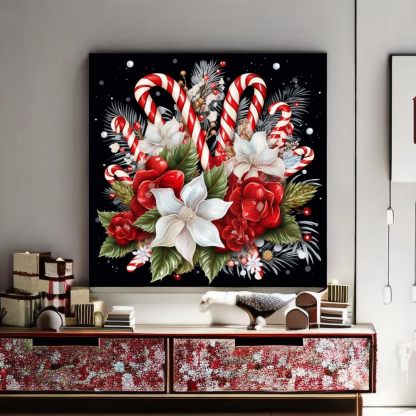 Candy And Snowman DIY Decoration Paint By Diamond Set