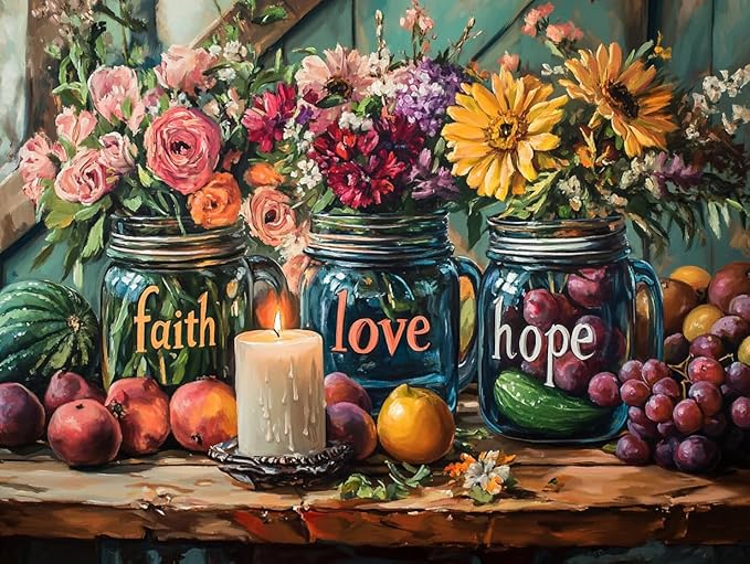 5D Diamond Painting Kit for Adults Full Drill for Home Decor