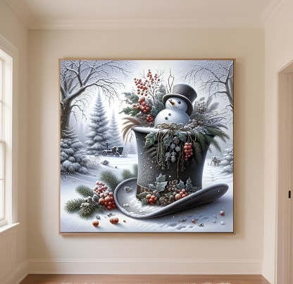 5D Christmas Deer Diamond Painting Art Kit