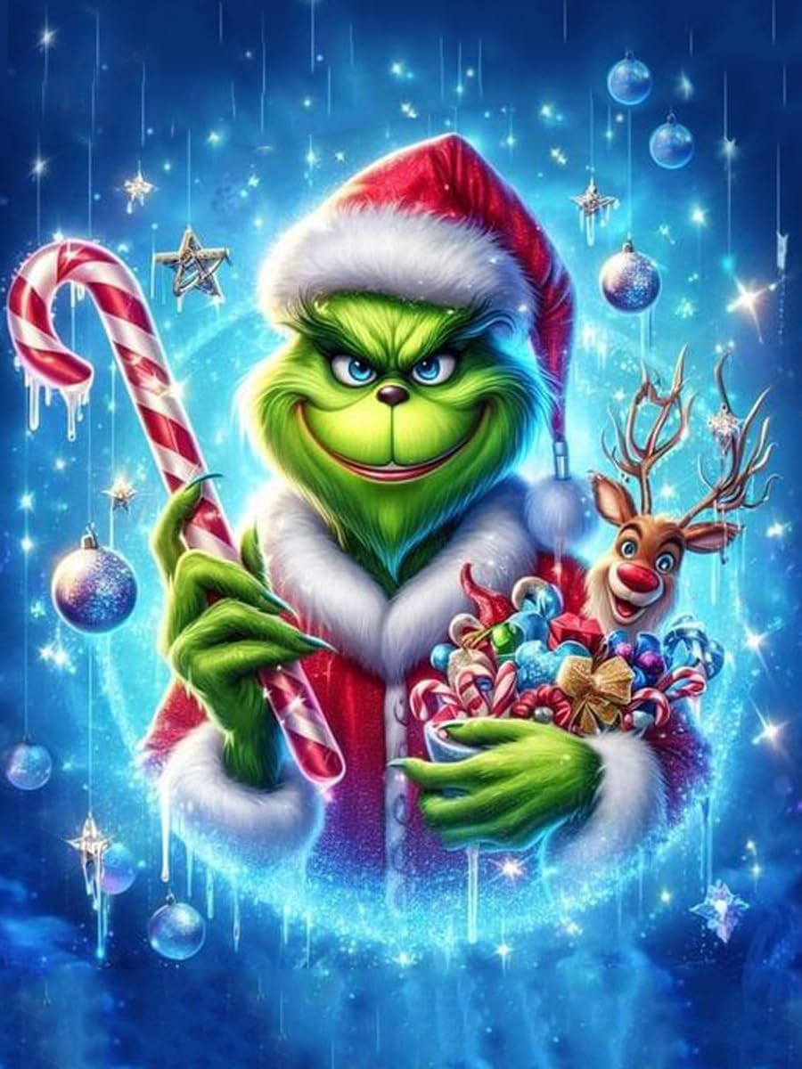 Christmas Diamond Painting Kits for Adults And Beginners with Accessories