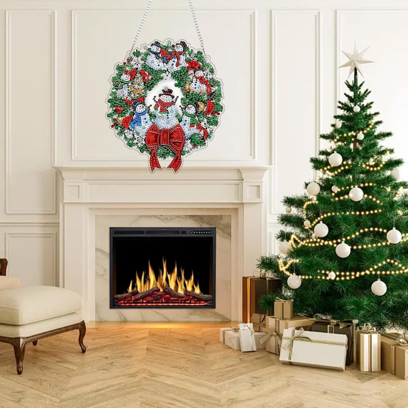 DIY Christmas Diamond Art Hanging Kit