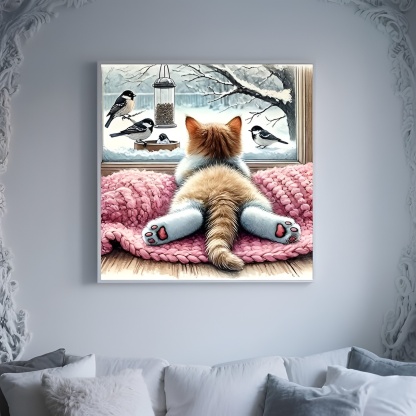 5D Christmas Deer Diamond Painting Art Kit