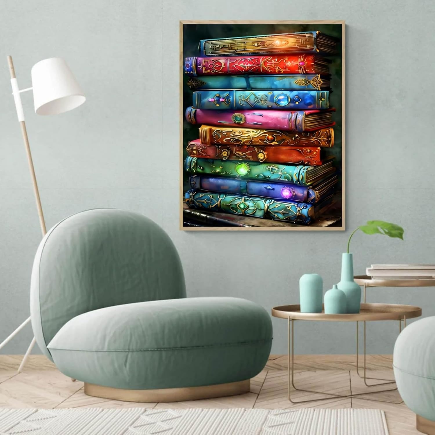 5D Book Of Wonders Paint By Diamond Kit