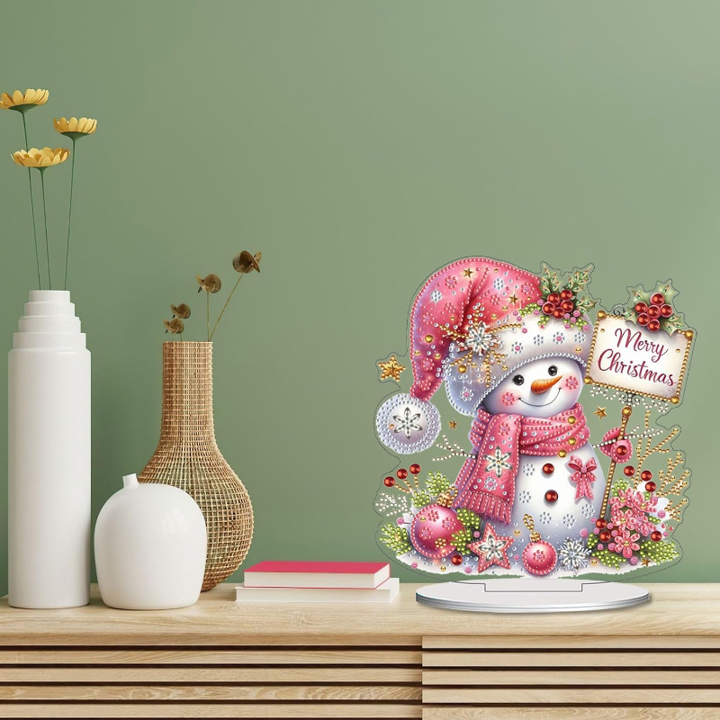 DIY Christmas Stand Up Double Sided Desktop Ornament