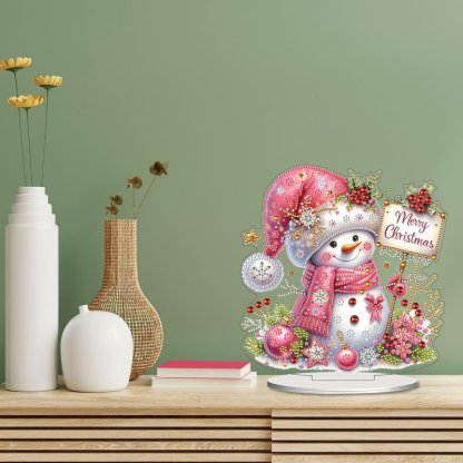 DIY Christmas Stand Up Double Sided Desktop Ornament