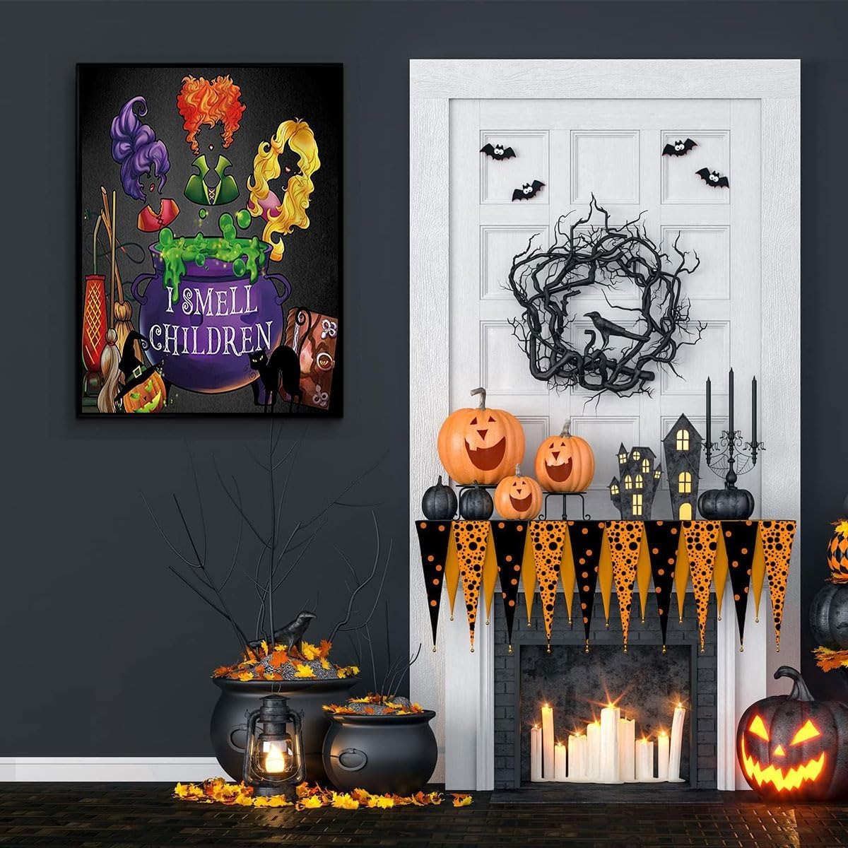Halloween Hocus Pocus Paint by Diamonds Kit