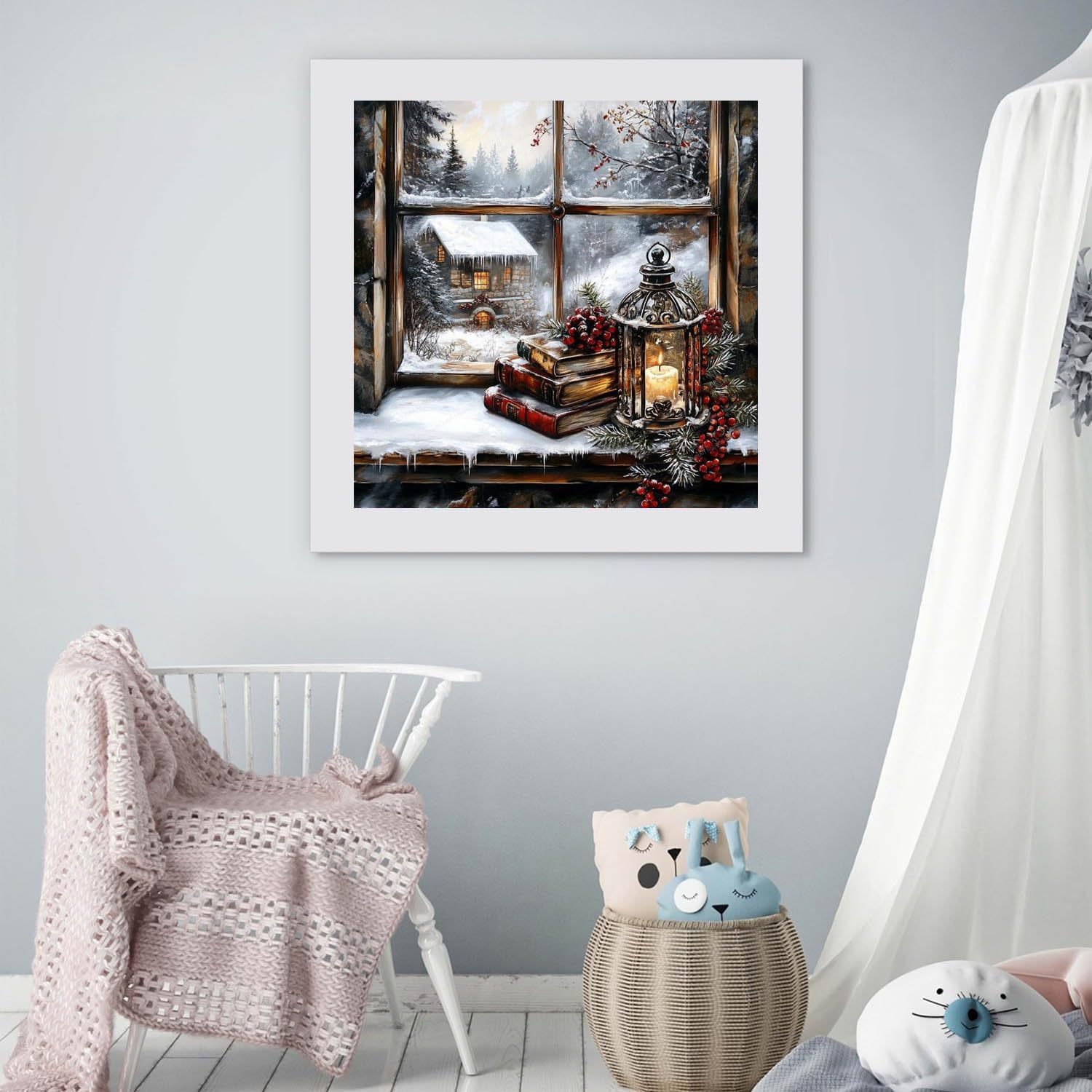 Merry Christmas Diamond Painting Kit for Adults