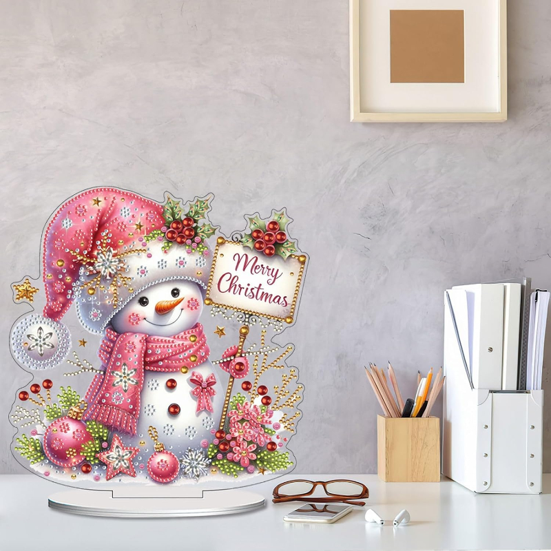 DIY Christmas Stand Up Double Sided Desktop Ornament