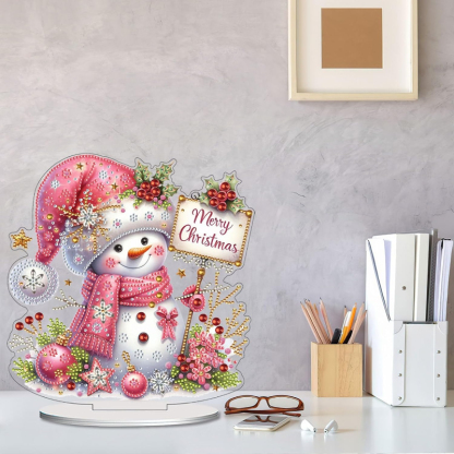 DIY Christmas Stand Up Double Sided Desktop Ornament