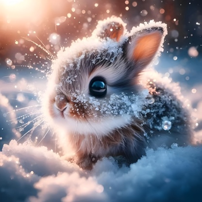 5D Christmas Deer Diamond Painting Art Kit