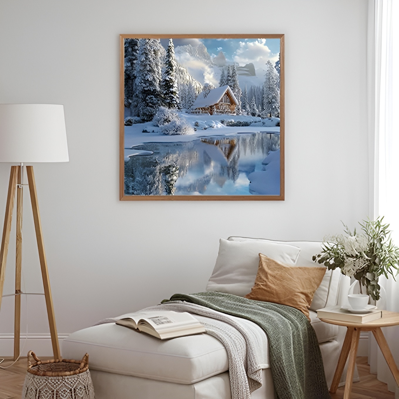 5D Christmas Deer Diamond Painting Art Kit