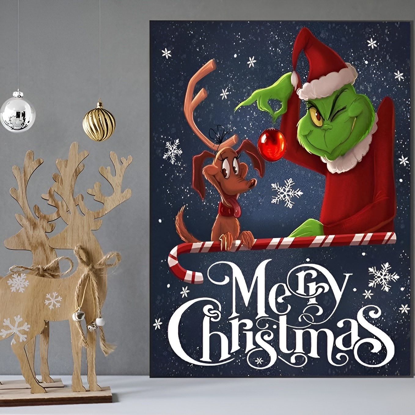 Clendo Christmas Diamond Painting Kits for Adults