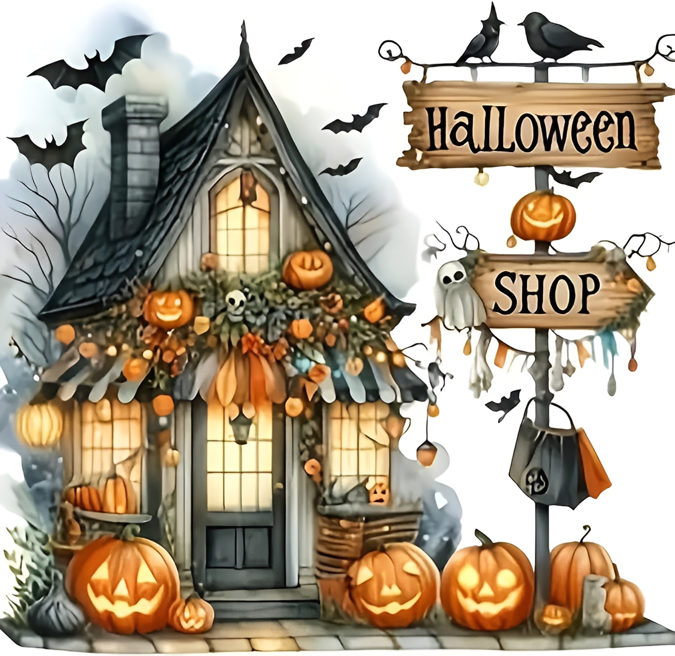 Winter Christmas Tree Star Diamond Art Kits for Adults