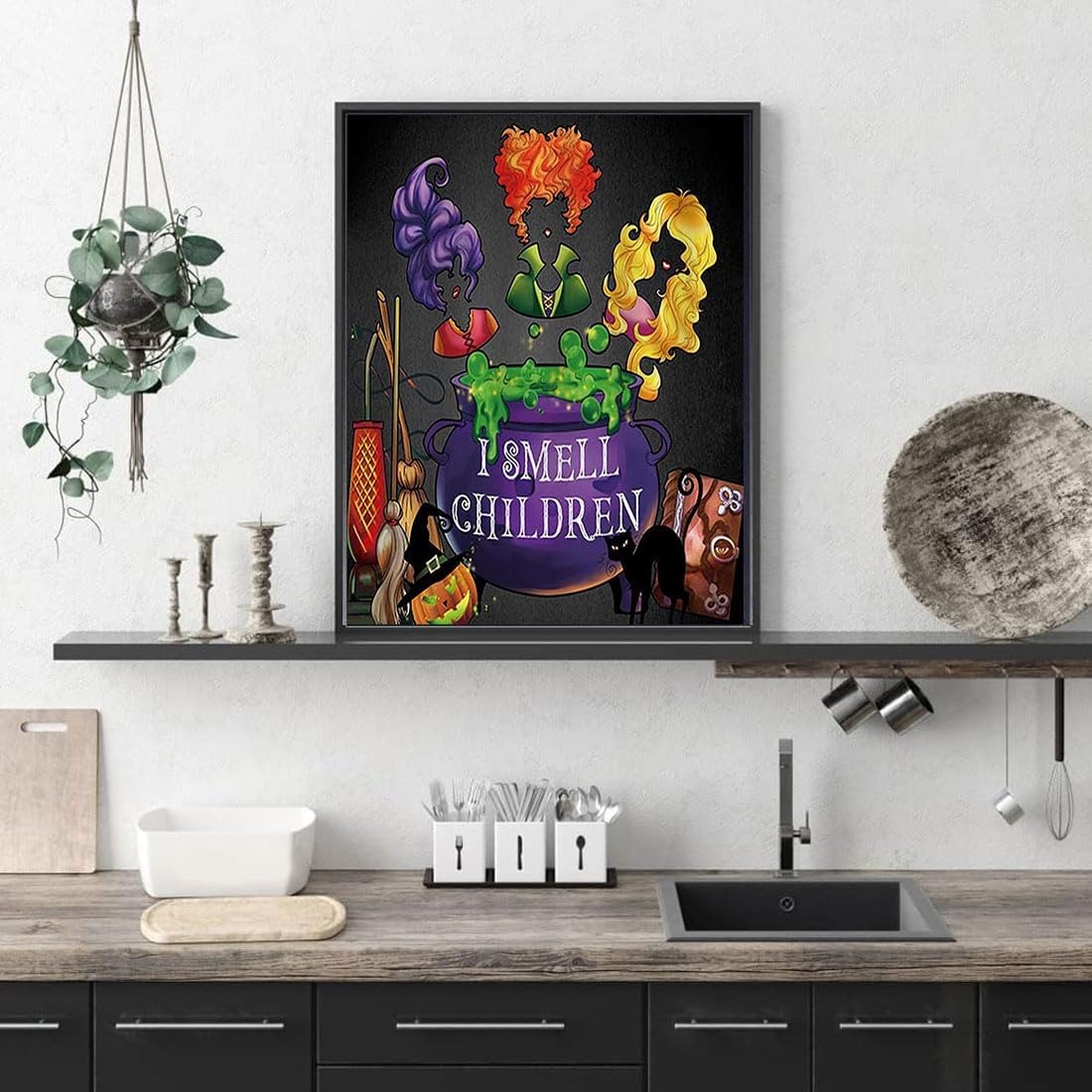 Halloween Hocus Pocus Paint by Diamonds Kit