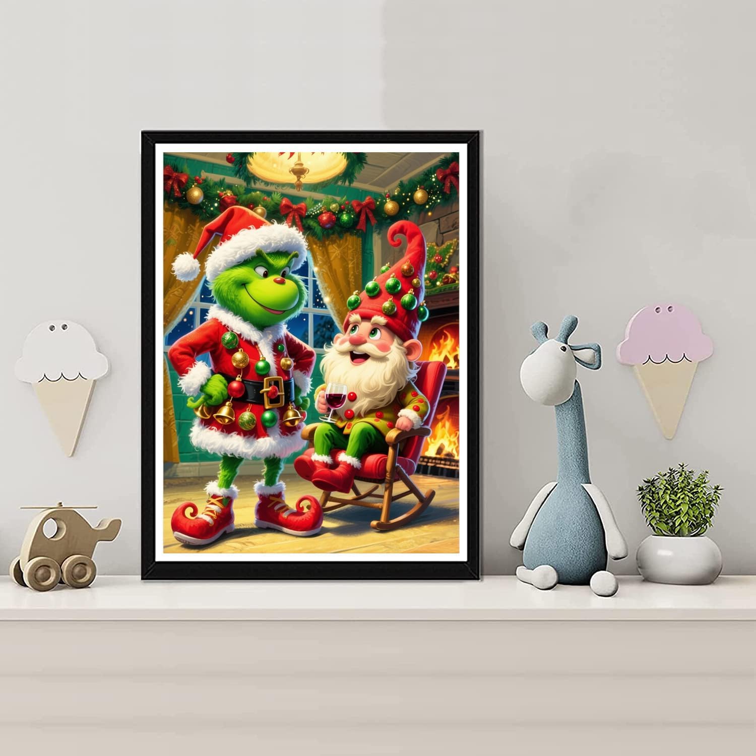 Christmas Diamond Painting Kits for Adults And Beginners with Accessories