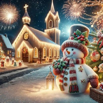 Merry Christmas Diamond Painting Kit for Adults