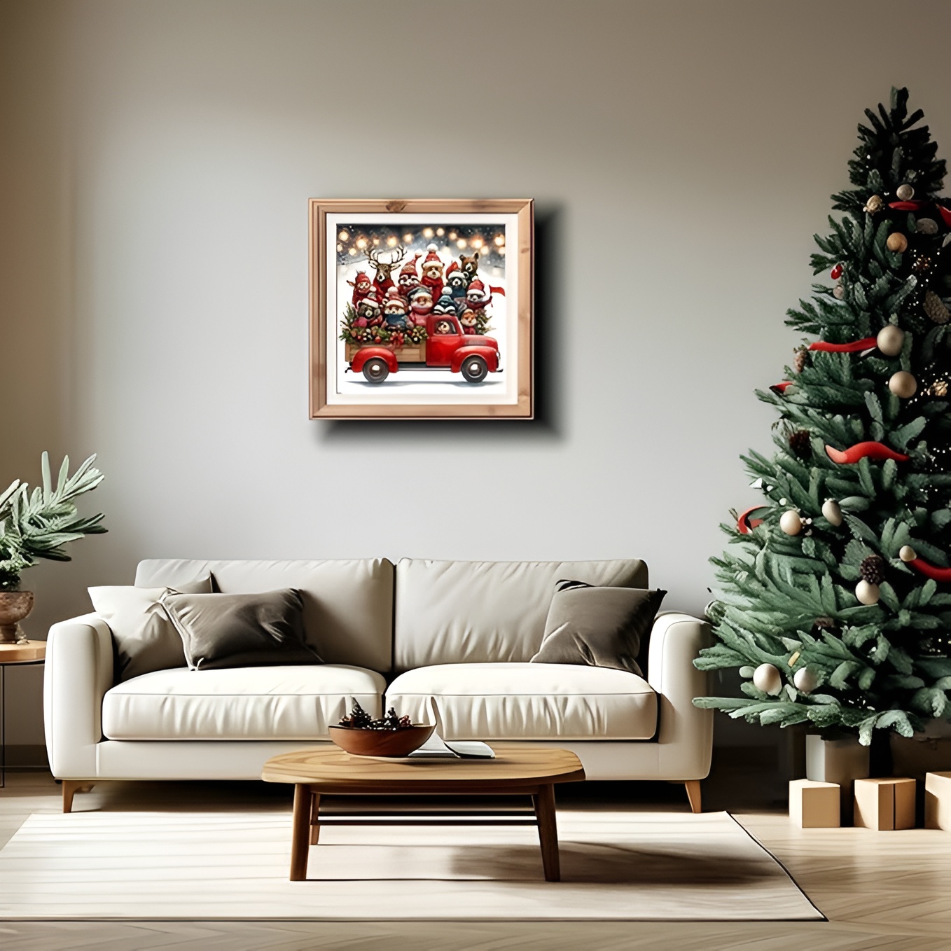 Christmas Winter House Themed Diamond Painting Art Kit