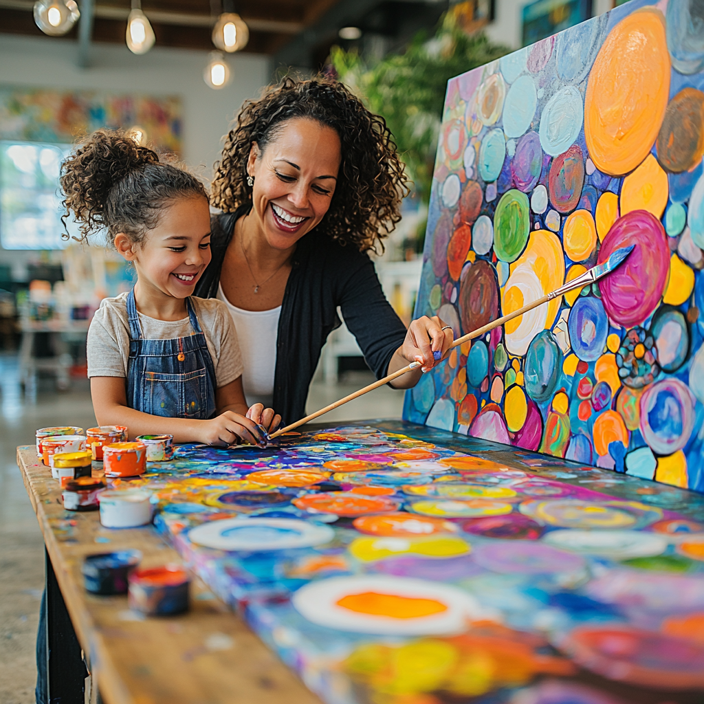 Creative Connections: Designing A Family Mural Together Paint By Diamonds Kits