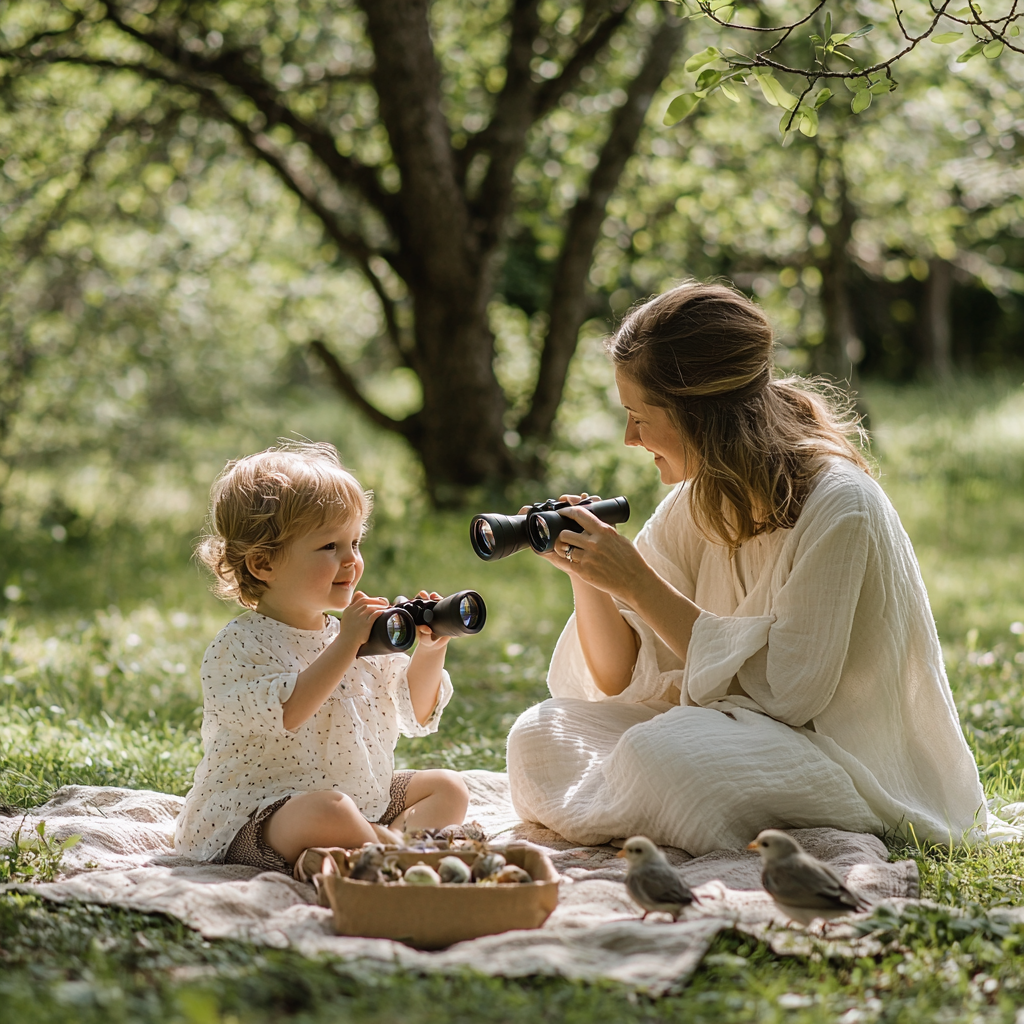 Whispers Of Nature: A Day Of Birdwatching Paint By Diamond