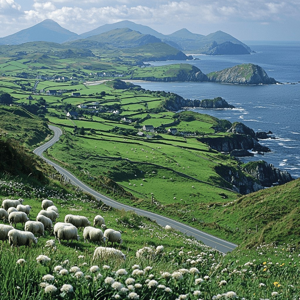 The Ring Of Kerry - County Kerry Diamonded Painting Kits