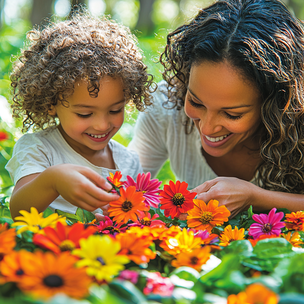 Nature’s Palette: Crafting A Flower Press Together Paint By Color