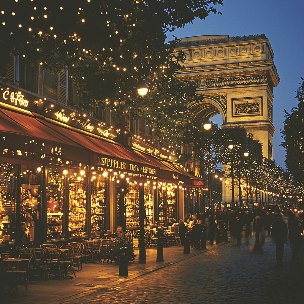 Champs-Élysées - Paris Paint By Diamonds Kits