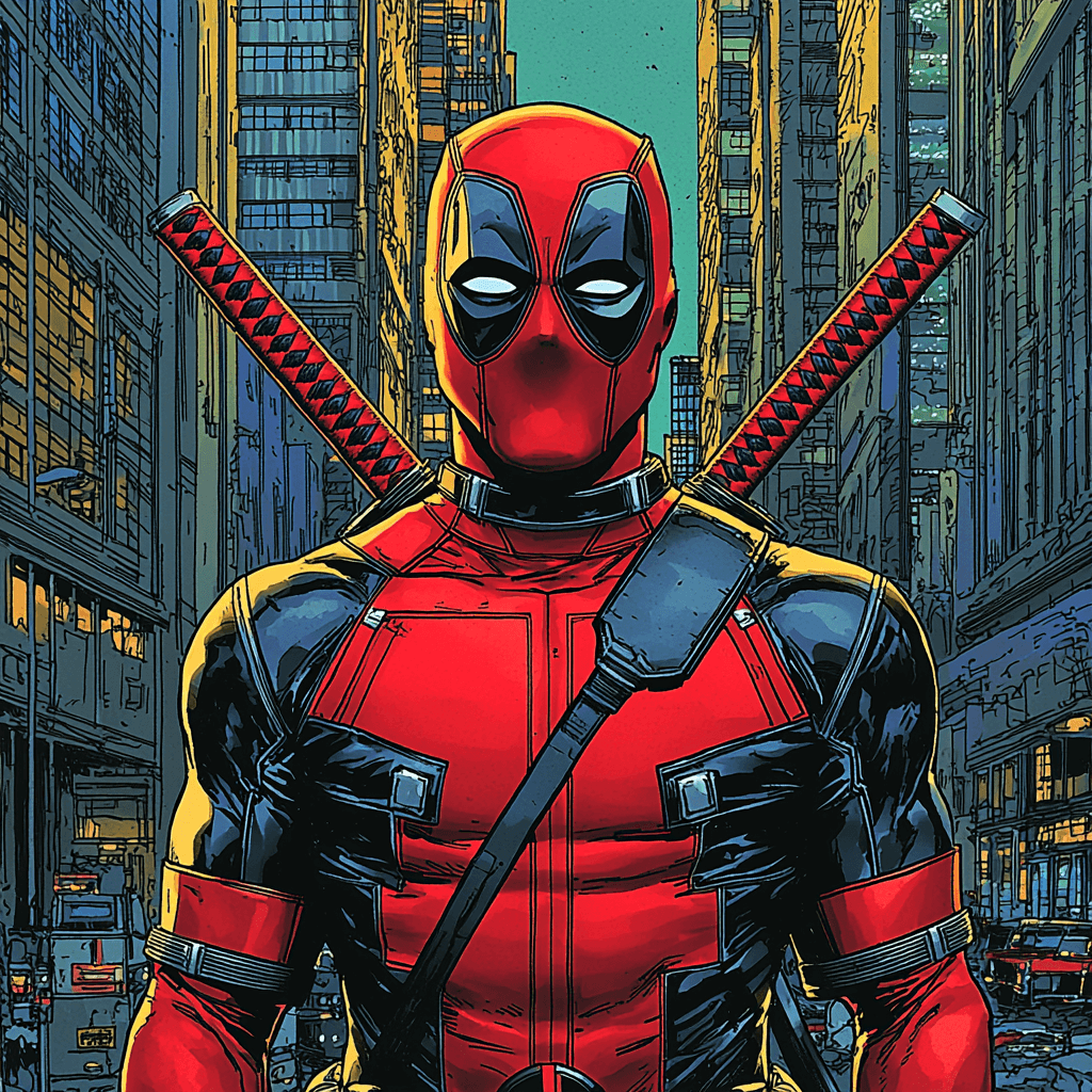 Ryan Reynolds: Master Of Quick Wit And Merc With A Mouth Painting By Diamonds Kit
