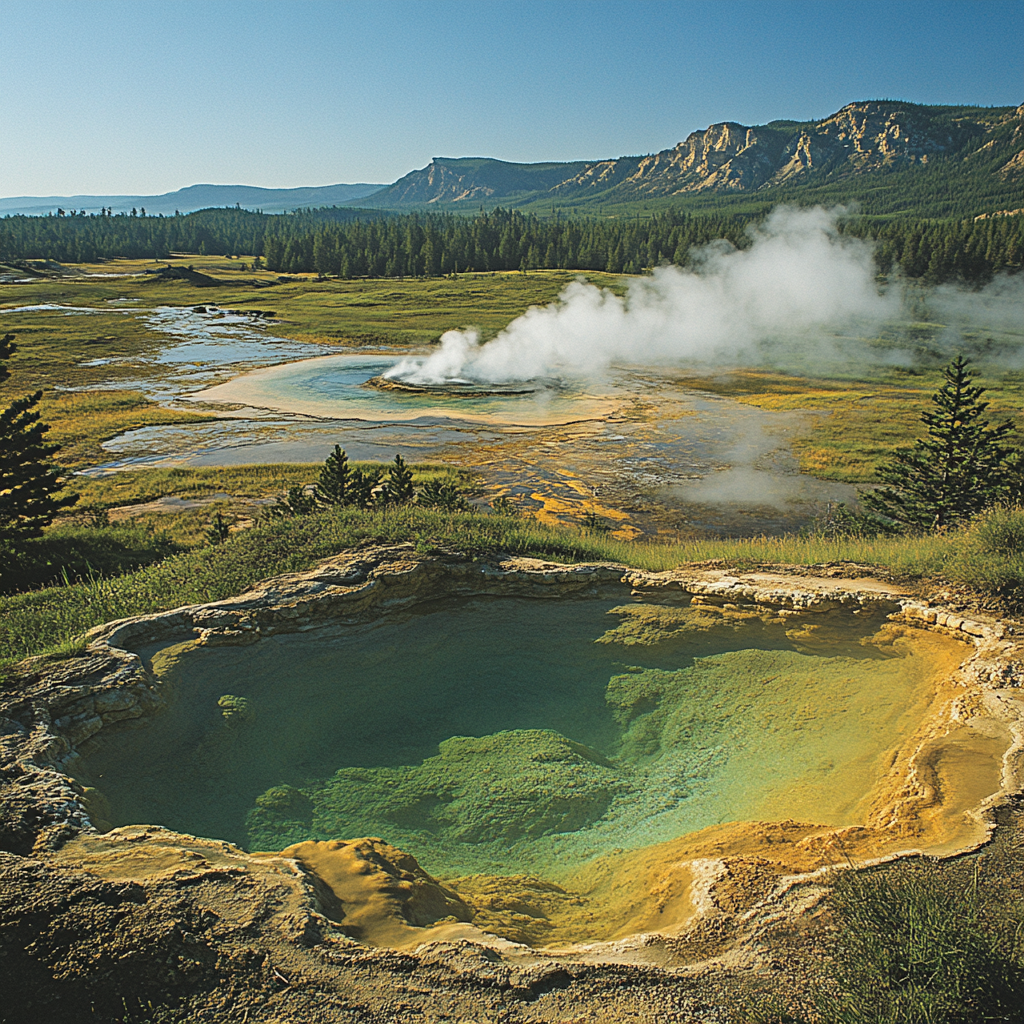 Yellowstone National Park painting diamond kit