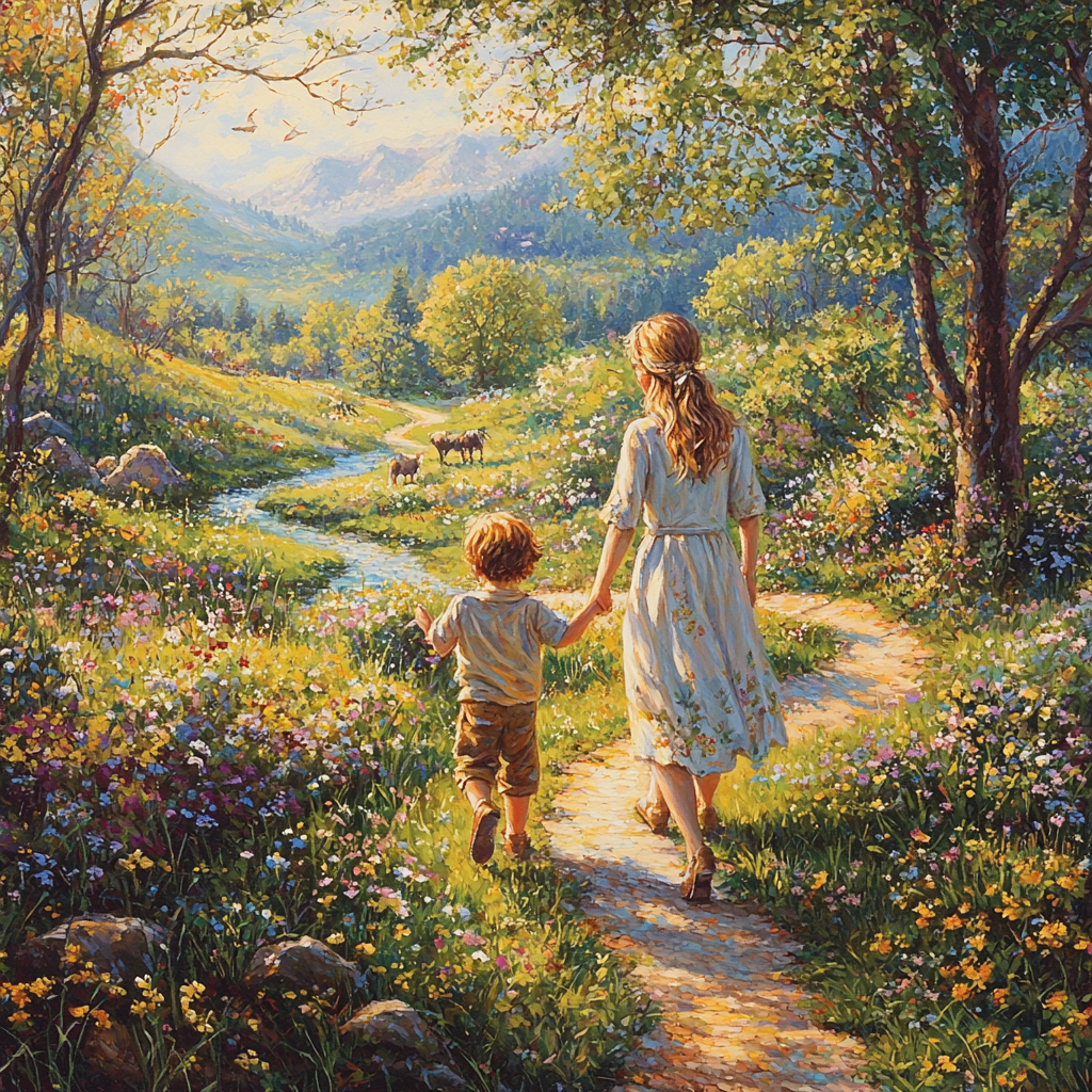 A Journey Of Discovery: A Family Nature Walk Paint By Color