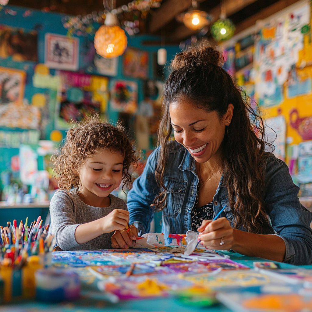 Spark Of Creativity: A Crafting Day To Remember Paint By Color