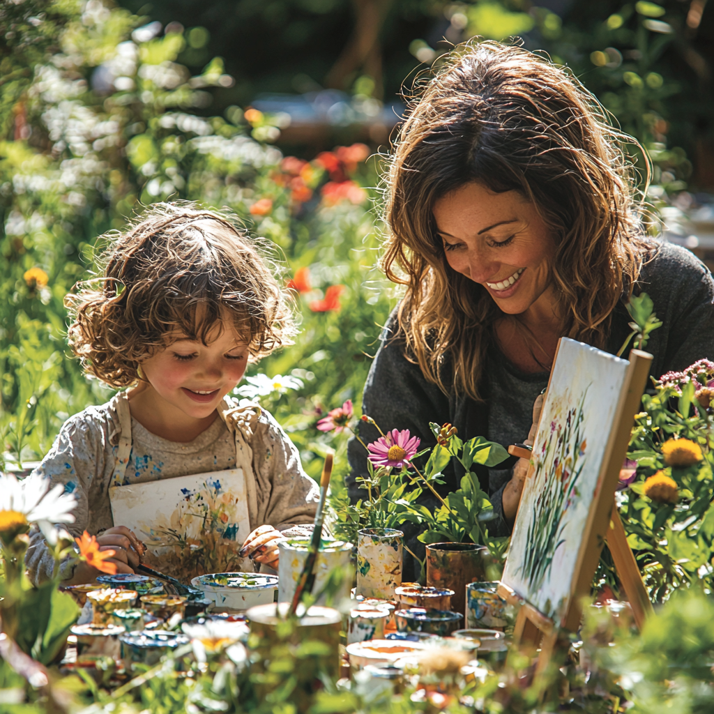 Art In Nature: Creating Outdoor Masterpieces Paint By Color