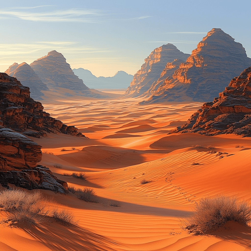 Wadi Rum - Jordan Diamonded Painting Kits