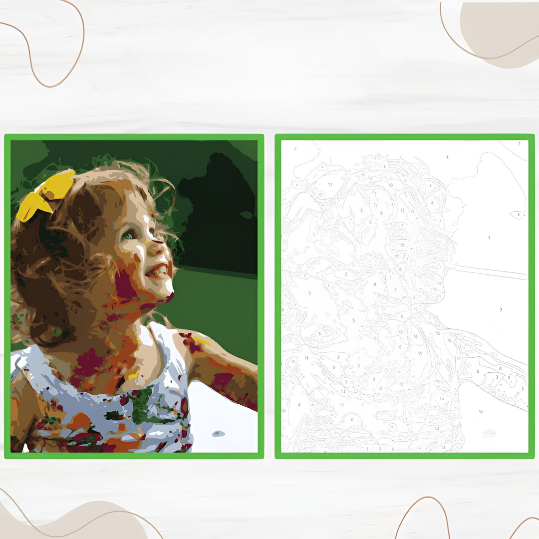 Personalized Color by Number Pages, Paint by Number, Digital, Procreate, Printable, Gift For Adult, Kid, Him and Her, Family, Homeschool