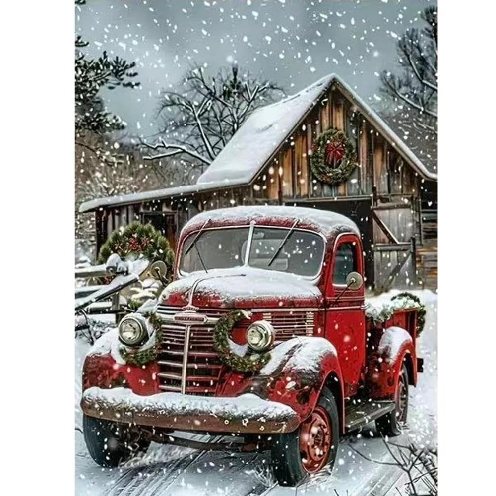 Santa Claus Themed Diamond Art Painting Kit