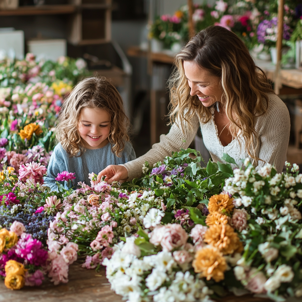 Petal-Powered Love: A Flower Arranging Workshop Paint By Diamond
