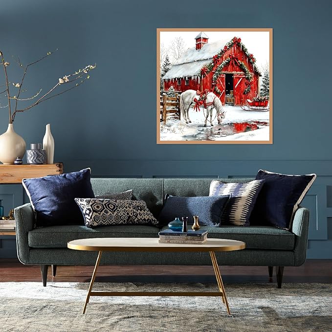 Christmas Elk Diamond Painting Kit for Adults And Beginners