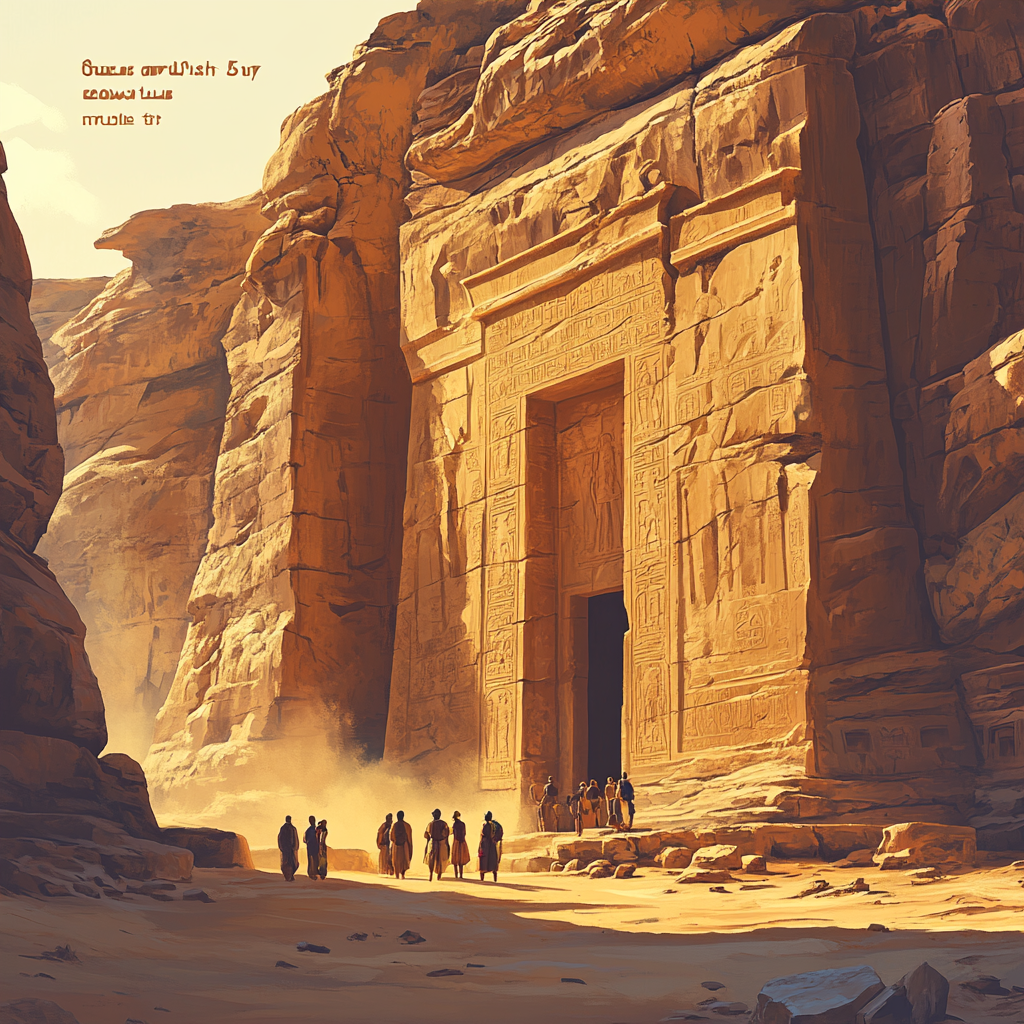 Petra Carved City DIY paint by diamonds
