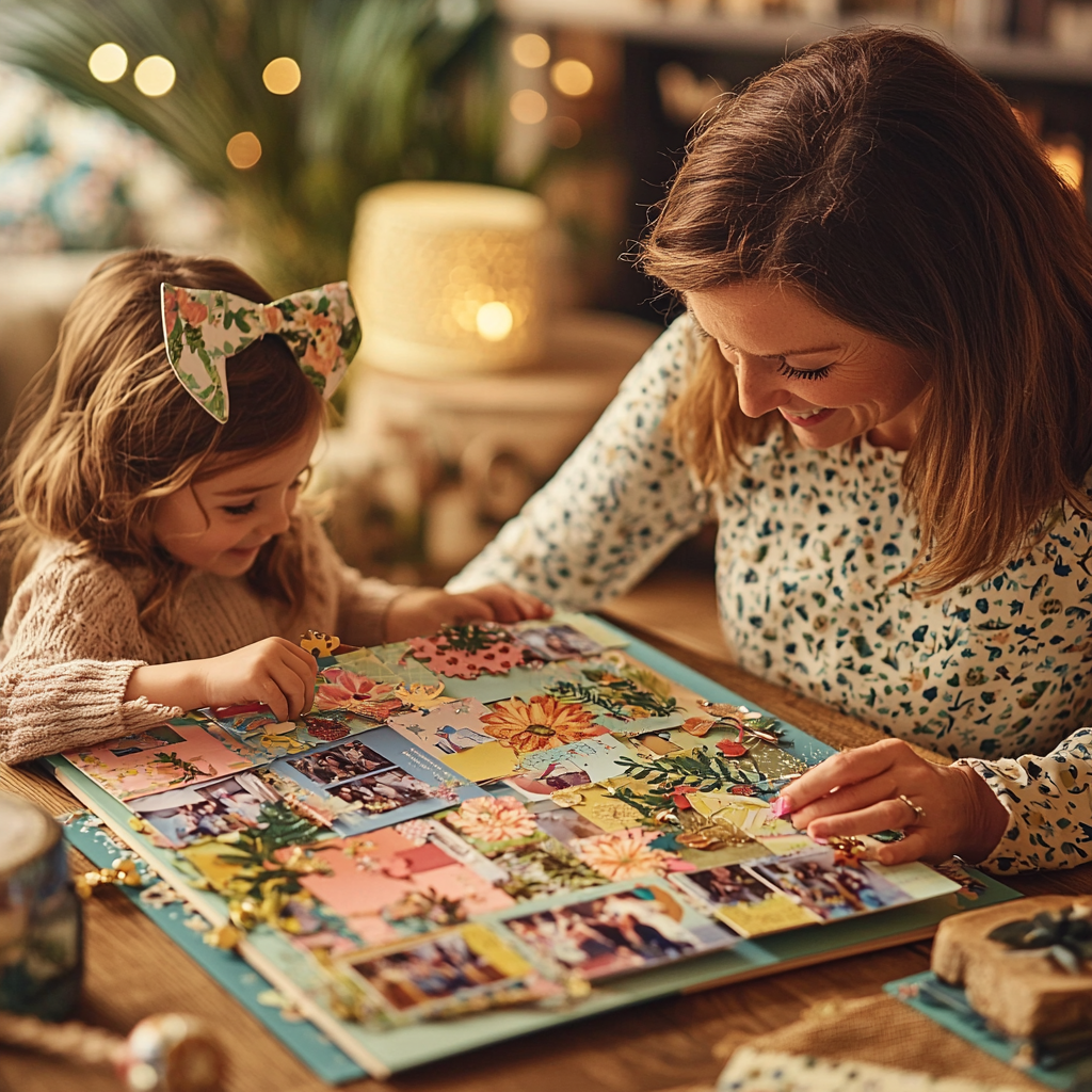 Memory Lane: A Scrapbook Of Adventures Paint By Color