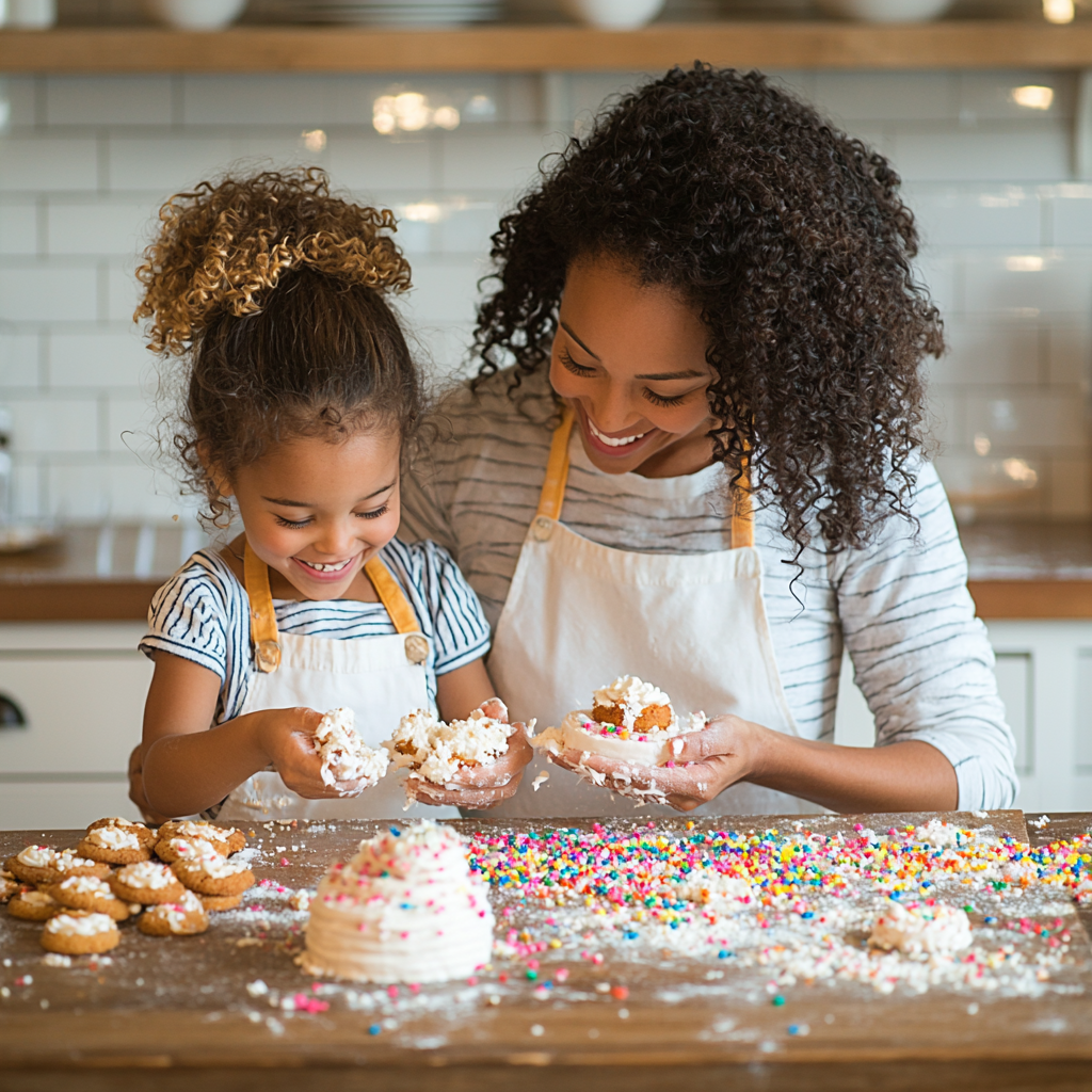 Culinary Magic: A Family Baking Extravaganza Paint By Color