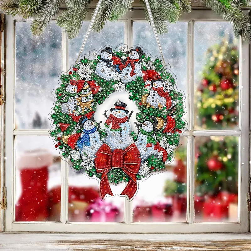 DIY Christmas Diamond Art Hanging Kit