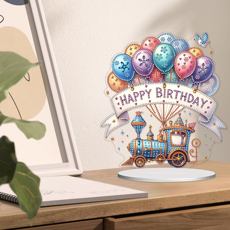 DIY Christmas Stand Up Double Sided Desktop Ornament