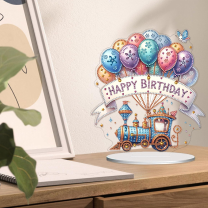 DIY Christmas Stand Up Double Sided Desktop Ornament