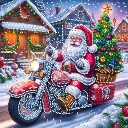 5D Christmas Deer Diamond Painting Art Kit