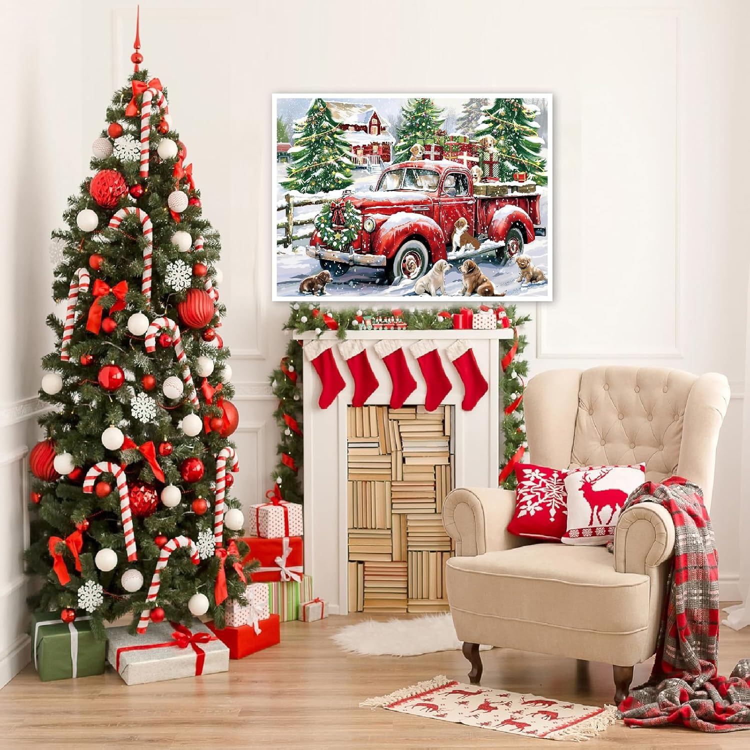 Christmas Diamond Art Kit for Adults